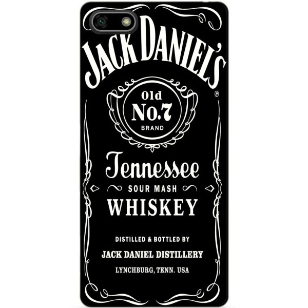 

Силиконовый бампер чехол Candy для Huawei Y5 2018 с рисунком Jack Daniels