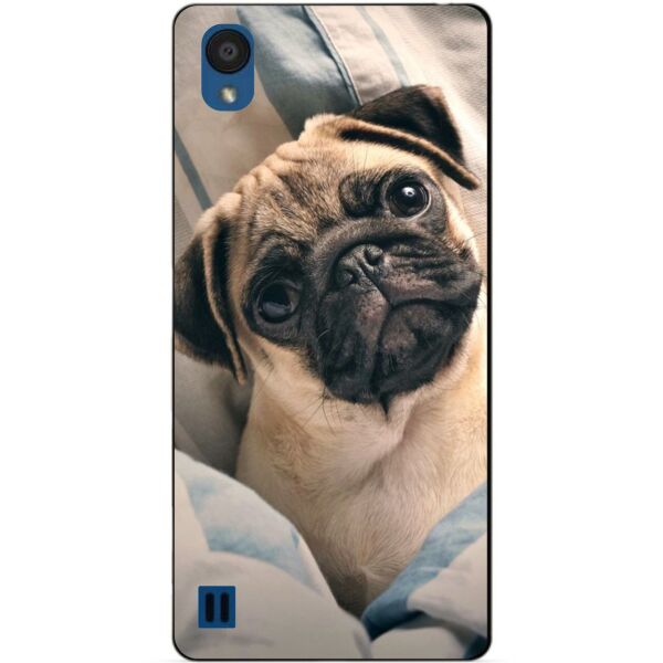 

Чехол силиконовый Candy для ZTE Blade A5 2019 с рисунком Фото мопса
