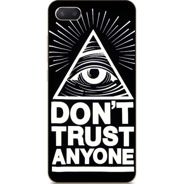 

Силиконовый чехол бампер Candy для Iphone 8 с рисунком Don't Trust