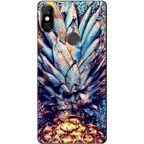 

Силиконовый бампер чехол Candy для Xiaomi Redmi Note 6 Pro с рисунком Ананас