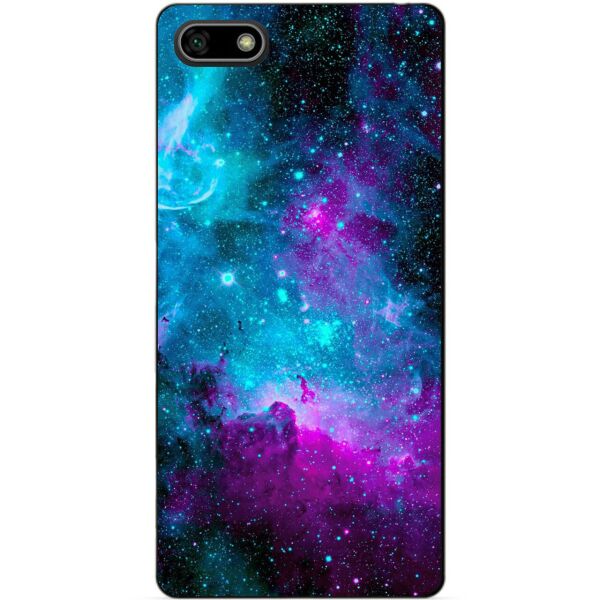 

Силиконовый бампер чехол Candy для Huawei Y5 2018 с рисунком Галактика