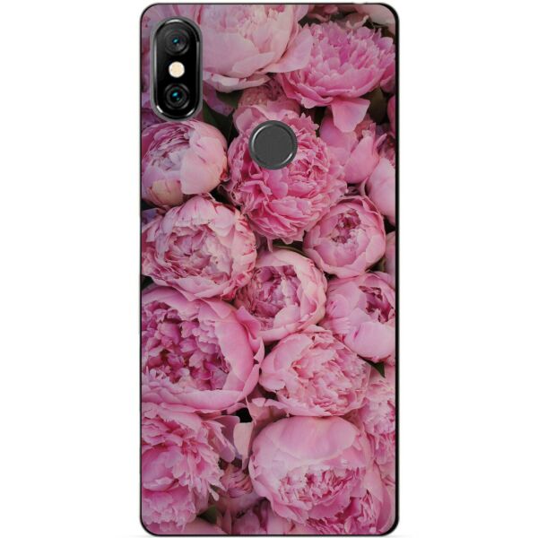 

Силиконовый бампер чехол Candy для Xiaomi Redmi Note 6 Pro с рисунком Розовые пионы