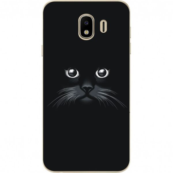 

Чехол силиконовый бампер Candy для Samsung J4 Galaxy J400 Black Cat
