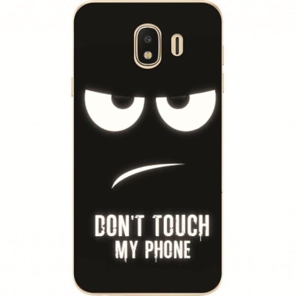 

Чехол силиконовый бампер Candy для Samsung J4 Galaxy J400 Don't Touch