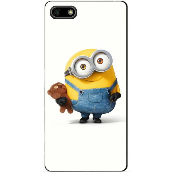 

Силиконовый бампер чехол Candy для Huawei Y5 2018 с рисунком Миньон Боб
