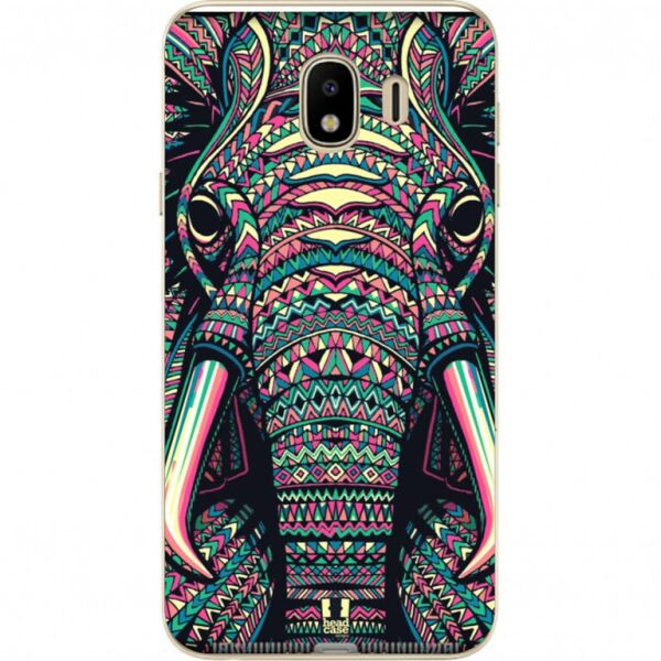 

Чехол силиконовый бампер Candy для Samsung J4 Galaxy J400 Слон зентангл