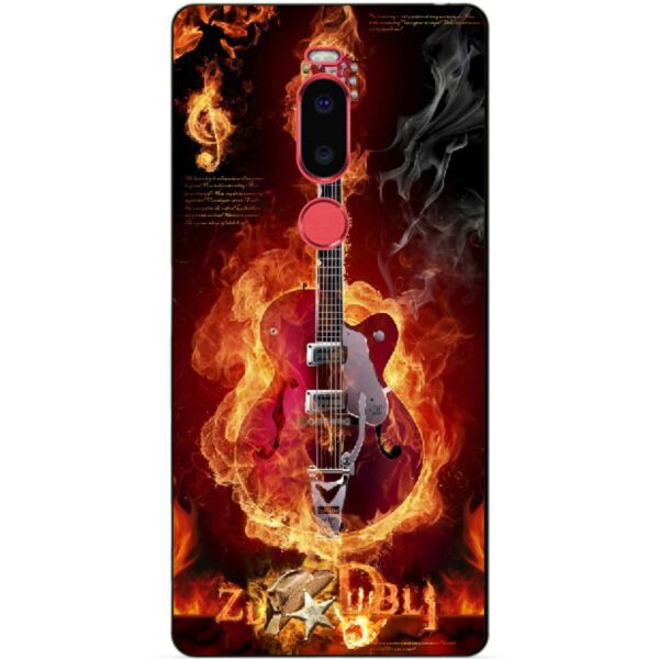 

Силиконовый чехол бампер Candy для Meizu M8 Гитара