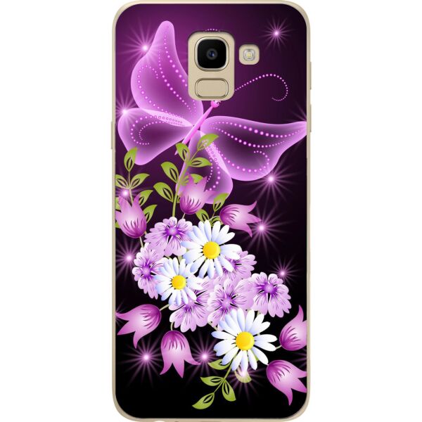

Чехол силиконовый бампер Candy для Samsung J6 Galaxy J600 Бабочки 08