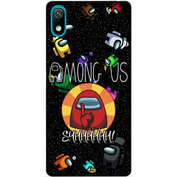 

Силиконовый бампер чехол Candy для Huawei Y5 2019 с рисунком Among Us