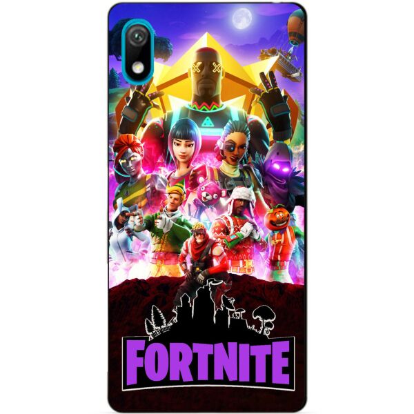 

Силиконовый бампер чехол Candy для Huawei Y5 2019 с рисунком Fortnite