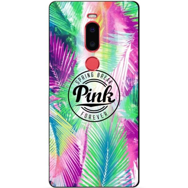 

Силиконовый чехол бампер Candy для Meizu M8 Перья