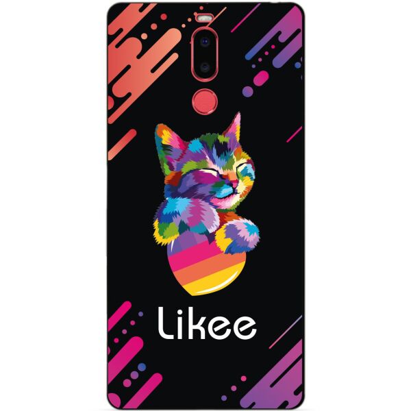 

Силиконовый чехол бампер Candy для Meizu M8 с рисунком Likee