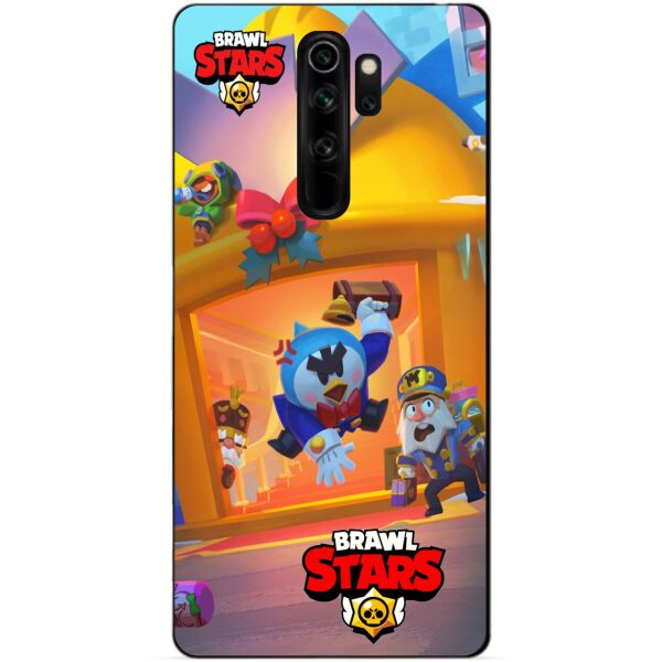 

Силиконовый бампер чехол Candy для Xiaomi Redmi Note 8 Pro Веселые каникулы Мистер П.
