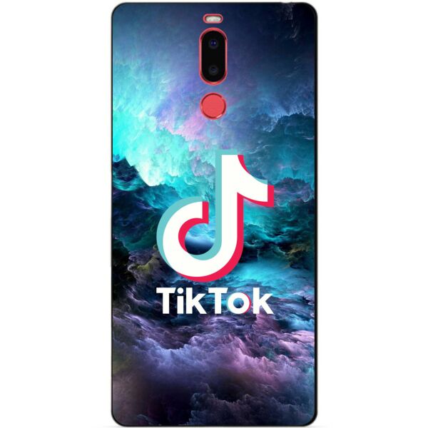 

Силиконовый чехол бампер Candy для Meizu M8 с рисунком Tik Tok