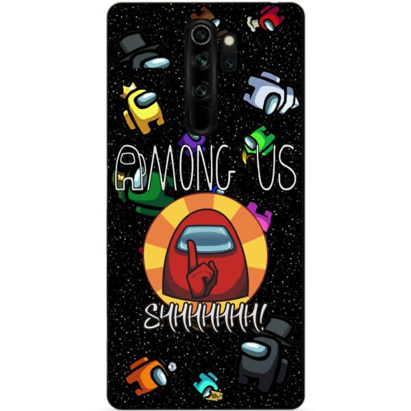 

Силиконовый бампер чехол Candy для Xiaomi Redmi Note 8 Pro с рисунком Among Us