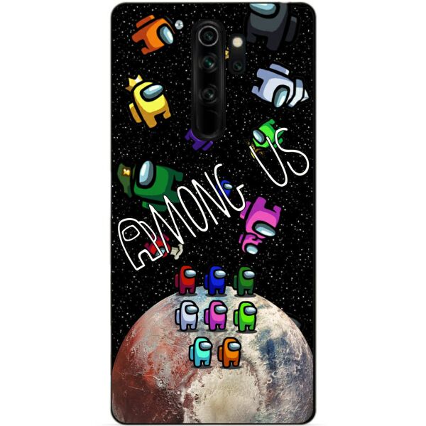 

Силиконовый бампер чехол Candy для Xiaomi Redmi Note 8 Pro с рисунком Амонг Ас