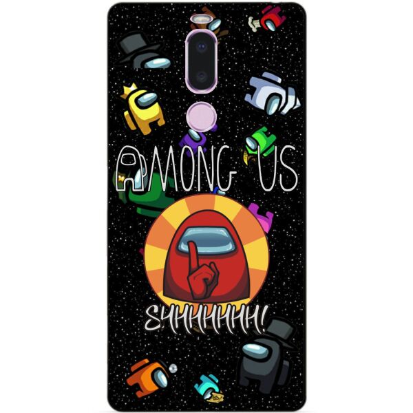 

Силиконовый чехол бампер Candy для Meizu Note 8 с рисунком Among Us