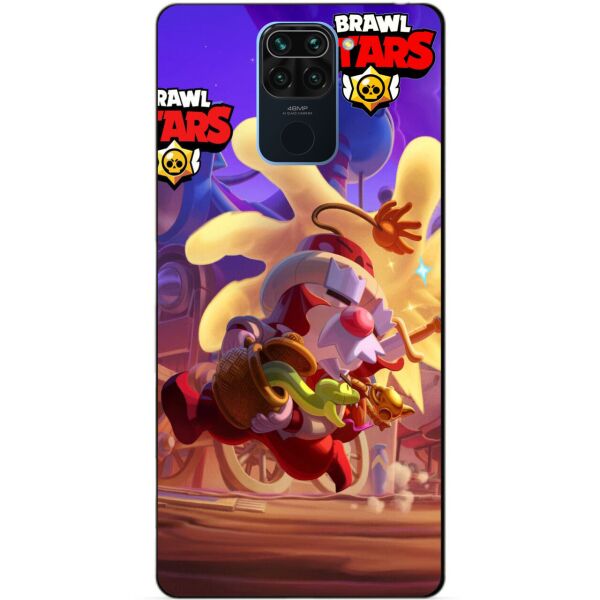 

Силиконовый бампер чехол Candy для Xiaomi Redmi Note 9 Базар Тары Гейл Brawl Stars