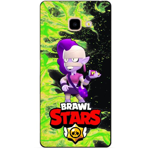 

Силиконовый бампер чехол Candy для Samsung J4 Plus Galaxy J415 с Героем Brawl Stars Эмз
