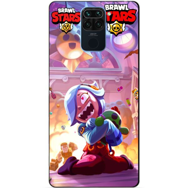 

Силиконовый бампер чехол Candy для Xiaomi Redmi Note 9 Парк Старр Колетт Бравл Старс