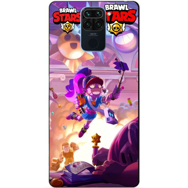 

Силиконовый бампер чехол Candy для Xiaomi Redmi Note 9 Парк Старр Эмз Бравл Старс