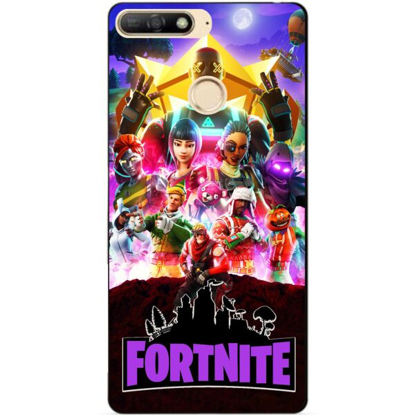 

Силиконовый бампер чехол Candy для Huawei Y6 Prime 2018 с рисунком Fortnite
