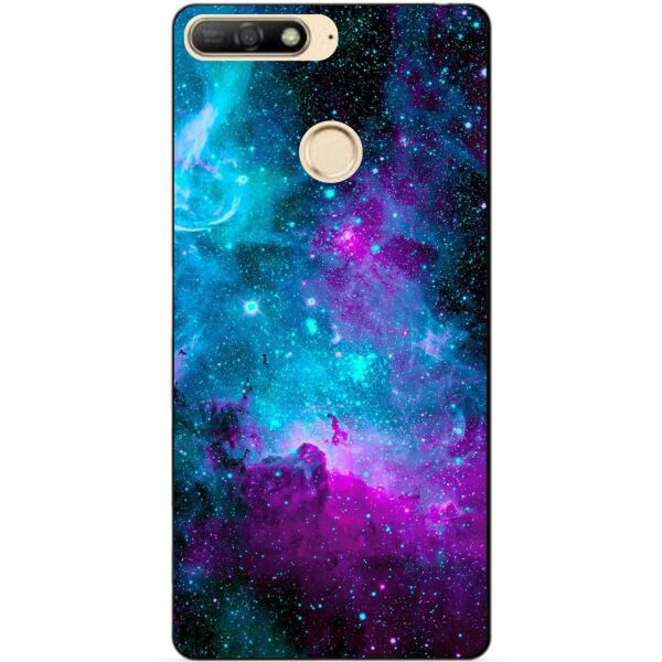 

Силиконовый бампер чехол Candy для Huawei Y6 Prime 2018 с рисунком Галактика