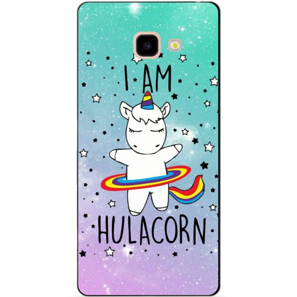 

Силиконовый бампер чехол Candy для Samsung J4 Plus Galaxy J415 с рисунком Единорог