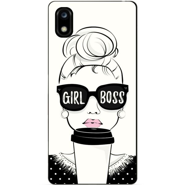 

Чехол силиконовый Candy для ZTE Blade A7 2019 с рисунком Girl Boss