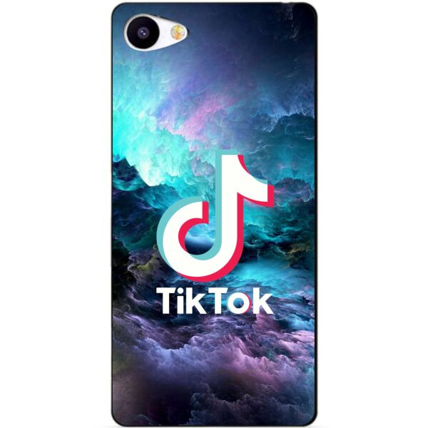 

Силиконовый чехол бампер Candy для Meizu U20 с рисунком Tik Tok