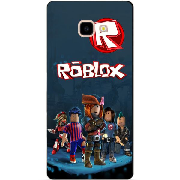 

Силиконовый бампер чехол Candy для Samsung J4 Plus с рисунком Roblox