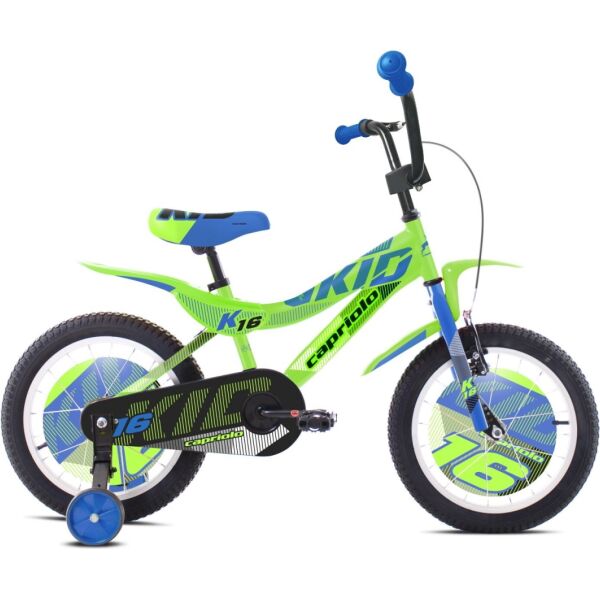

Детский велосипед Capriolo Kid 16"- 2021 - зеленый
