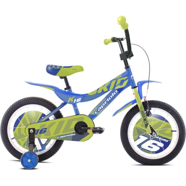 

Детский велосипед Capriolo Kid 16"- 2021 - синий