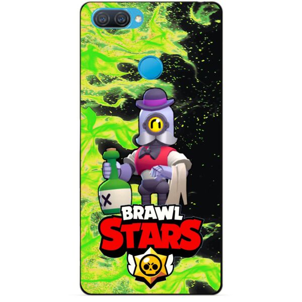 

Силиконовый чехол бампер Candy для Oppo A12 с Героем Brawl Stars Барли