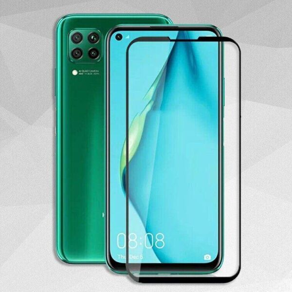 

Защитное стекло Full Glue Candy для Huawei P40 Lite с черной рамкой 5D