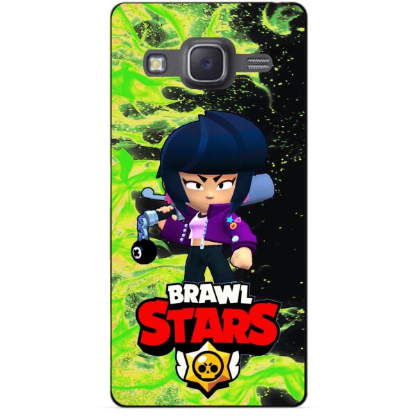

Силиконовый бампер чехол Candy для Samsung J5 2015 Galaxy J500 с Героем Brawl Stars Биби
