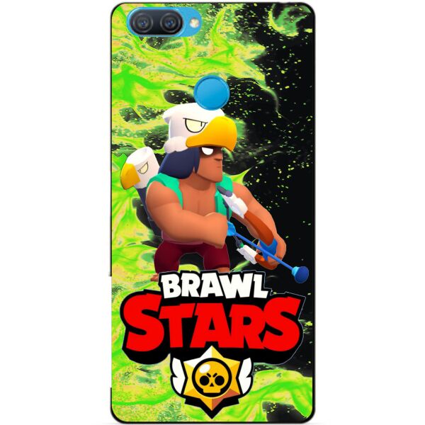 

Силиконовый чехол бампер Candy для Oppo A12 с Героем Brawl Stars Бо