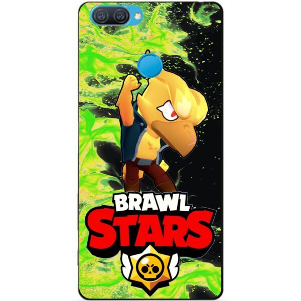 

Силиконовый чехол бампер Candy для Oppo A12 с Героем Brawl Stars Ворон Феникс