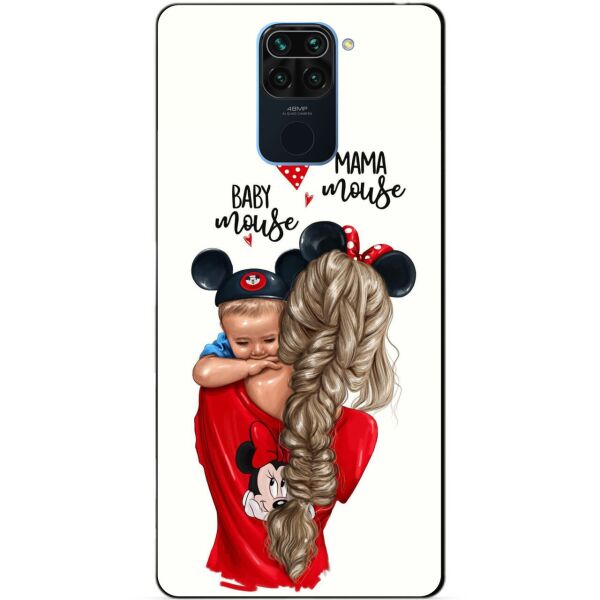 

Силиконовый бампер чехол Candy для Xiaomi Redmi Note 9 с рисунком Mouse
