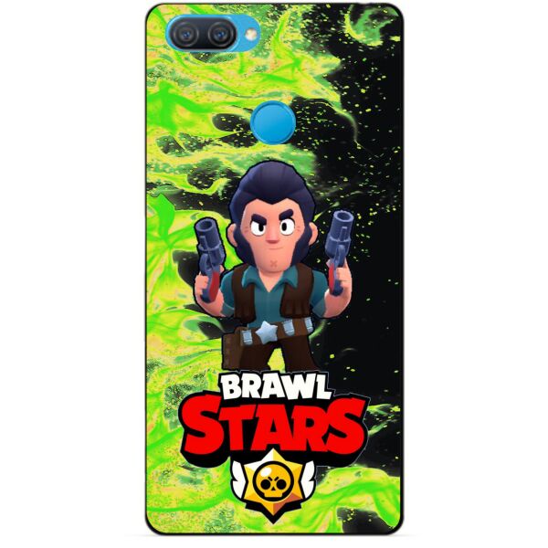 

Силиконовый чехол бампер Candy для Oppo A12 с Героем Brawl Stars Кольт