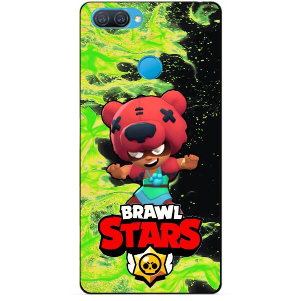 

Силиконовый чехол бампер Candy для Oppo A12 с Героем Brawl Stars Нита