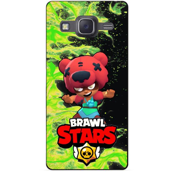 

Силиконовый бампер чехол Candy для Samsung J5 2015 Galaxy J500 с Героем Brawl Stars Нита