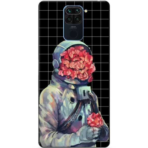 

Силиконовый бампер чехол Candy для Xiaomi Redmi Note 9 с рисунком Букет цветов