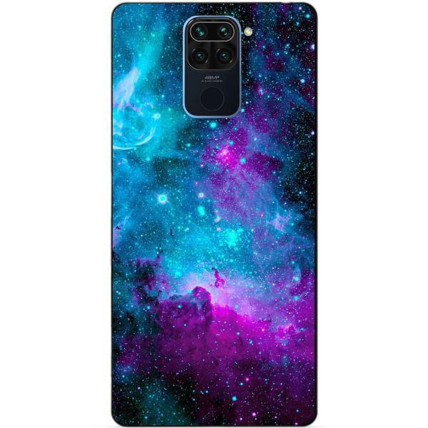 

Силиконовый бампер чехол Candy для Xiaomi Redmi Note 9 с рисунком Галактика
