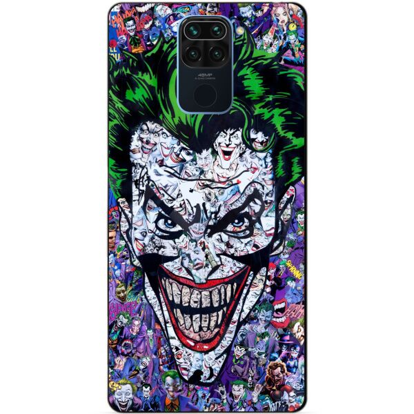 

Силиконовый бампер чехол Candy для Xiaomi Redmi Note 9 с рисунком Джокер