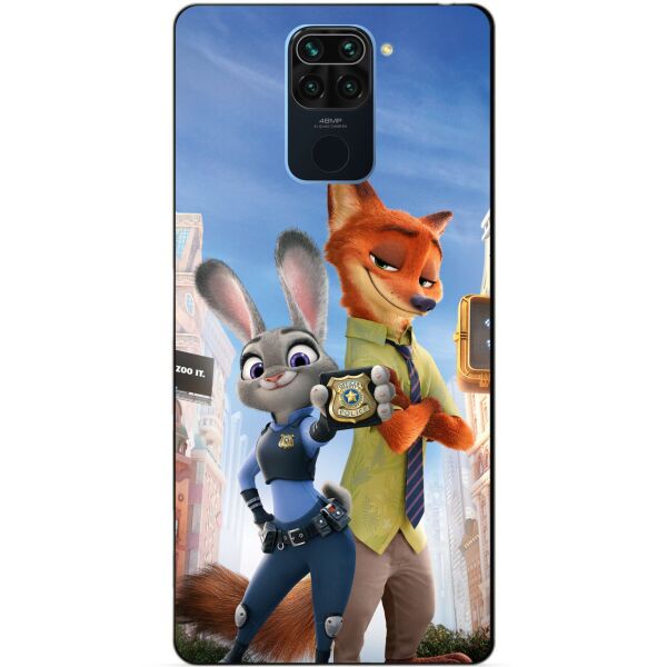 

Силиконовый бампер чехол Candy для Xiaomi Redmi Note 9 с рисунком Джуди Зверополис