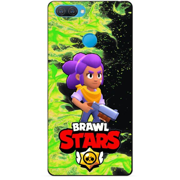 

Силиконовый чехол бампер Candy для Oppo A12 с Героем Brawl Stars Шелли