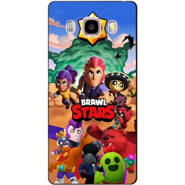 

Силиконовый бампер чехол Candy для Samsung J5 2016 Galaxy J510 рисунком Brawl Stars