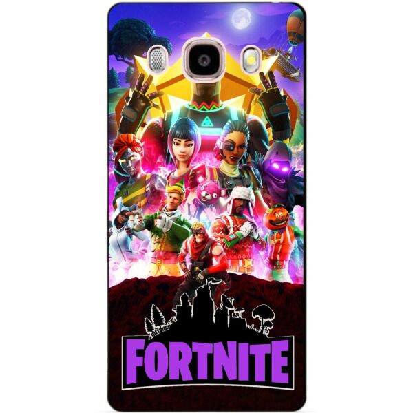 

Силиконовый бампер чехол Candy для Samsung J5 2016 Galaxy J510 рисунком Fortnite