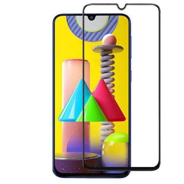 

Защитное стекло Full Glue Candy для Samsung M31 с черной рамкой 5D